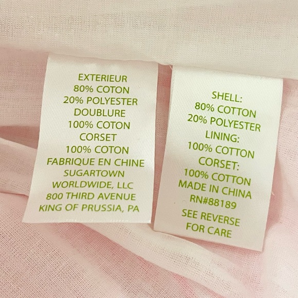 🎀HP🎀 Lilly Pulitzer ADDISON SEERSUCKER one shoulder pink white DRESS 8 NWT - Picture 12 of 16